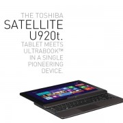 Toshiba U920T(PSUL1A-023001) U920T,Intel ULV Core i3-3227U,12.5"HD,4GBDDR3,128GBSSD,WLAN,WIN8